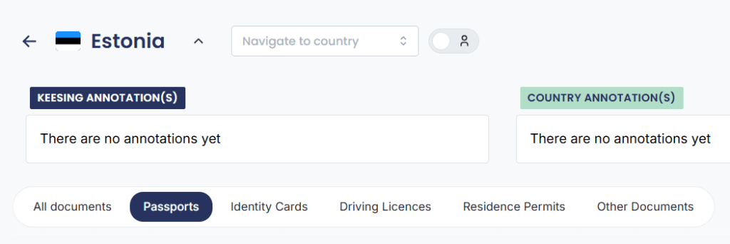Annotations DocumentChecker.