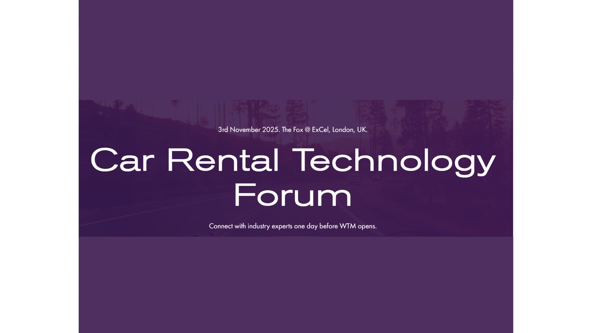 Car Rental Technology Forum CRTF.